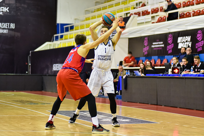 Единая молодежная лига ВТБ. «Спартак-Приморье-2» - ЦСКА-Юниор 84:106