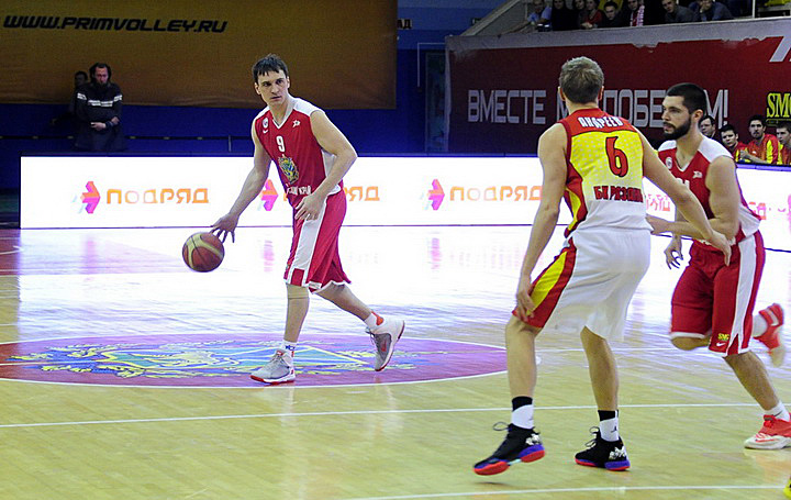 Кубок России. 1/4 финала. «Спартак-Приморье» - «Рязань» 63:67