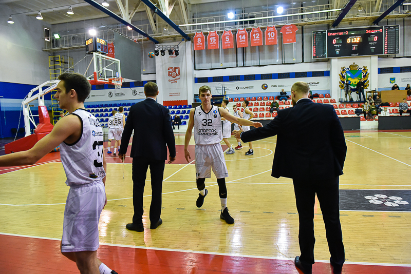 Единая молодежная лига ВТБ. «Спартак-Приморье-2» - «Зенит-2» 69:93