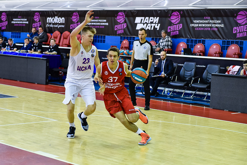 Единая молодежная лига ВТБ. «Спартак-Приморье-2» - ЦСКА-Юниор 82:91