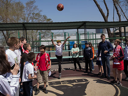 Мастер-класс в школе №52