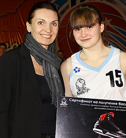 Ольга Балахтина поедет на матч всех звезд NBA