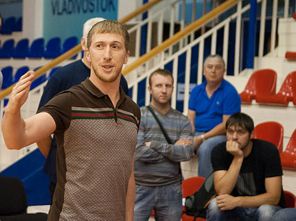 Первая тренировка во Владивостоке